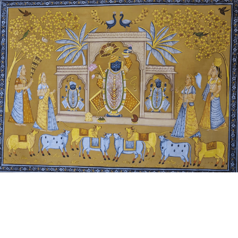 How to Identify Original Handmade Pichwai Paintings – Complete Expert Guide